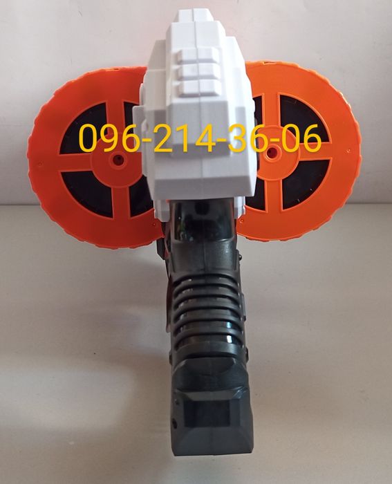 Бластер детский Пулемёт-Автомат на батарейках с мягкими пулями. Nerf