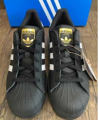 *NoweAdidasSuperstarCoreBlackButy*Moda.40