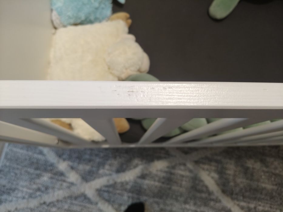 Łóżeczko drewniane Klupś