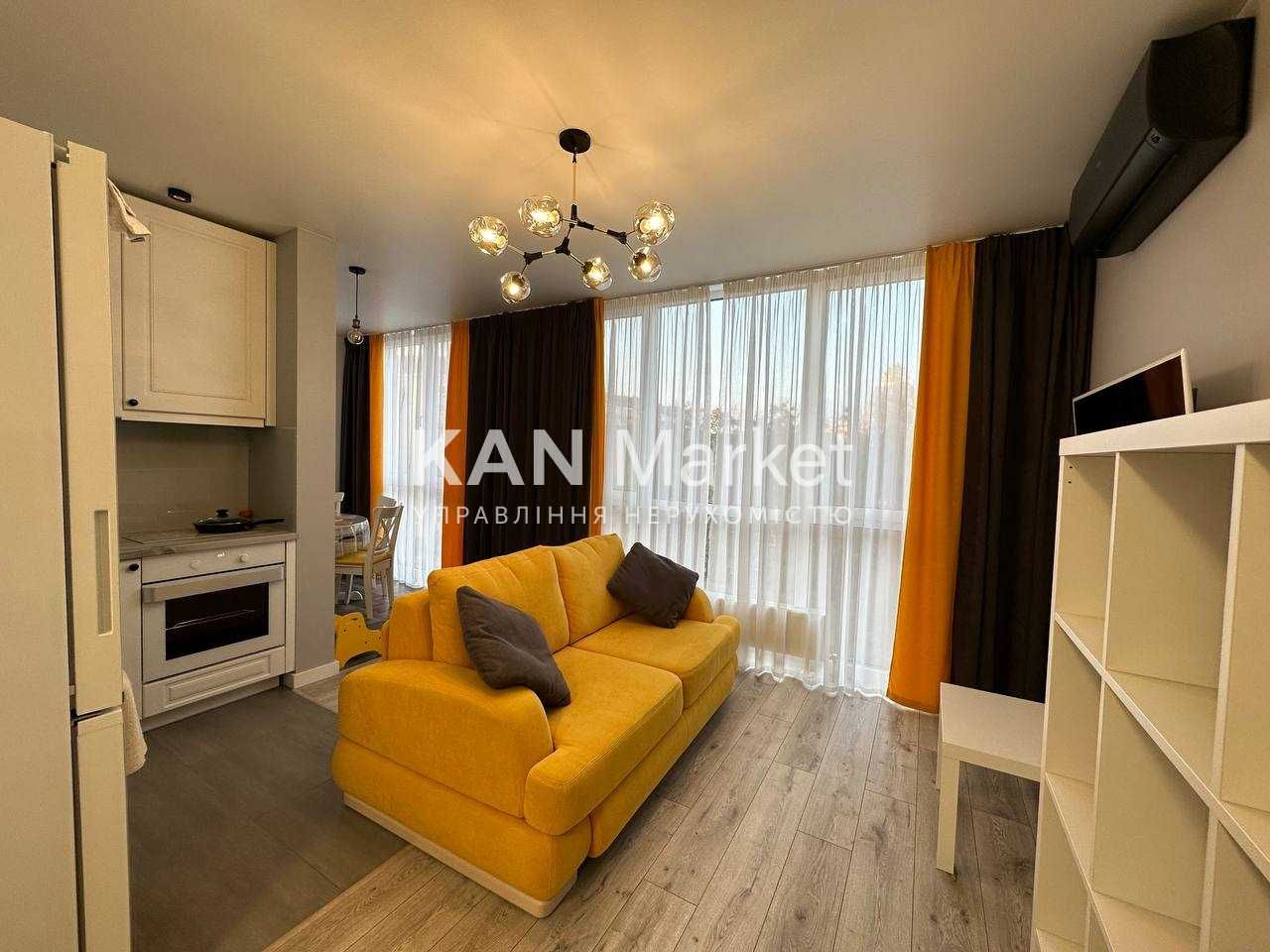 Продаж світлої 2к квартири 55 м² з ремонтом у Файна Таун