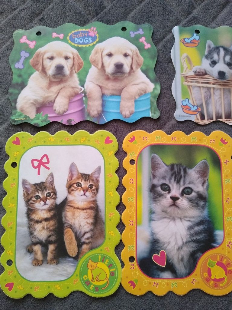 Karteczki Pieski i Kotki