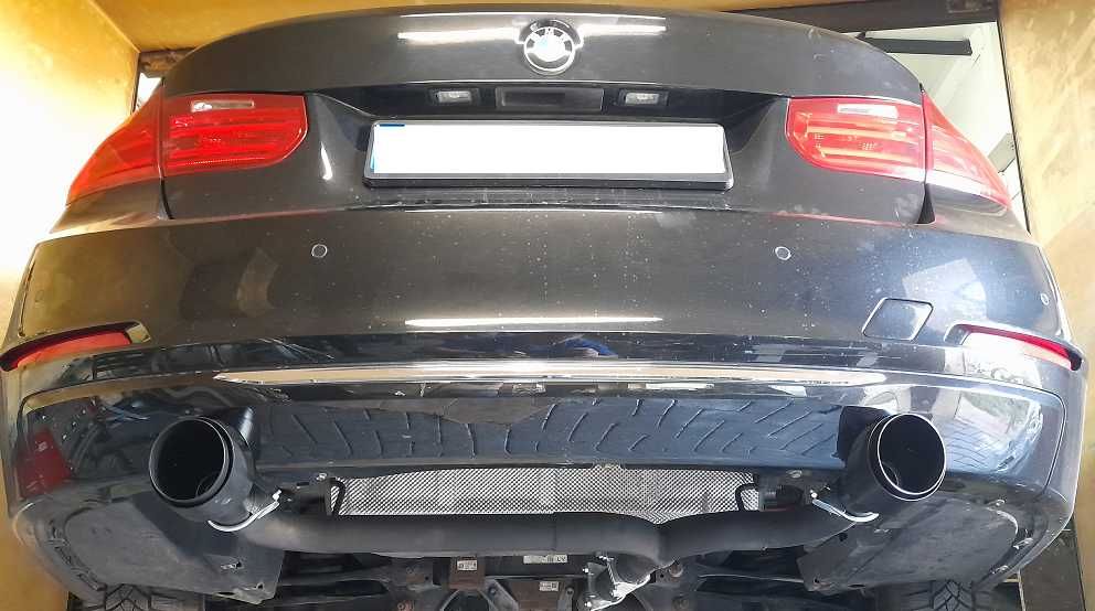 tłumik końcowy wydech BMW F30 F31 F32 F33 F36