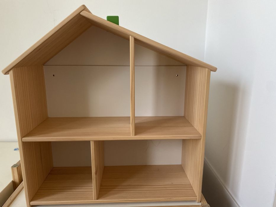 Domek dla lalek Flisat  ikea, półka ścienna
