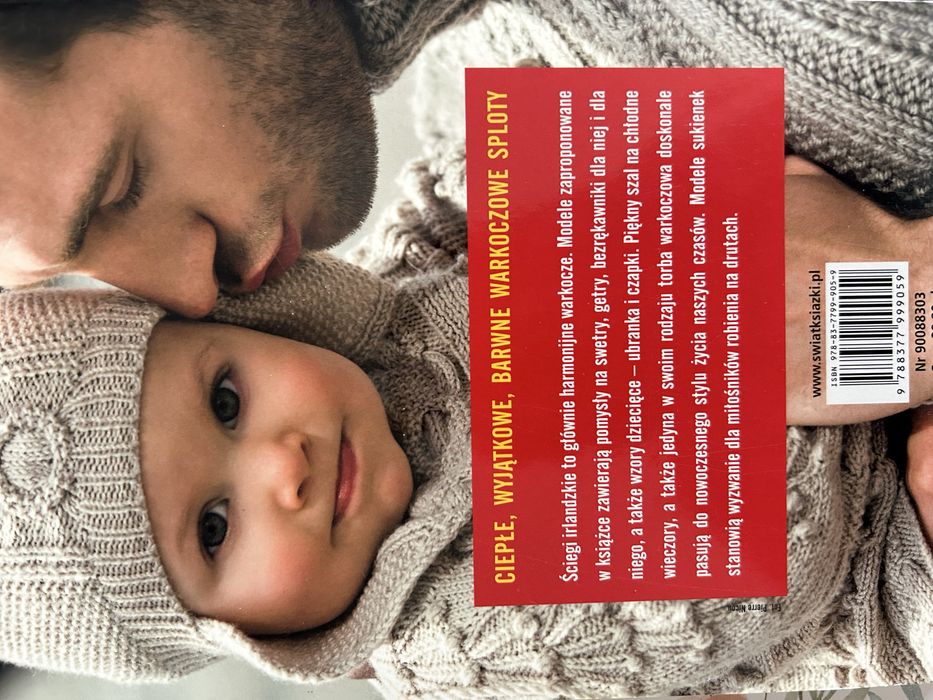 Wzory irlandzkie Robótki na drutach Unikat