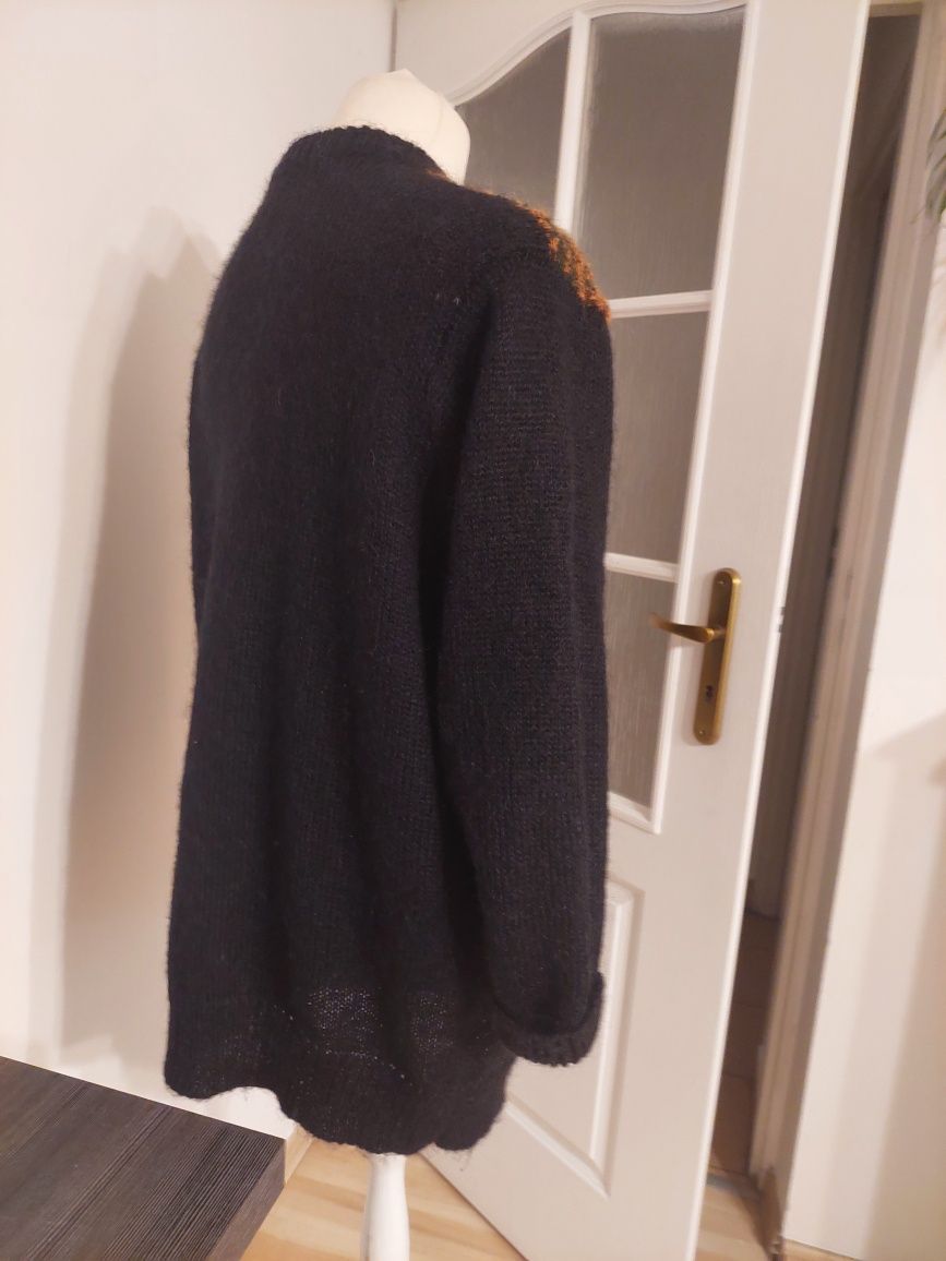 Moherowy kardigan sweter r.48,50 Laura Kent