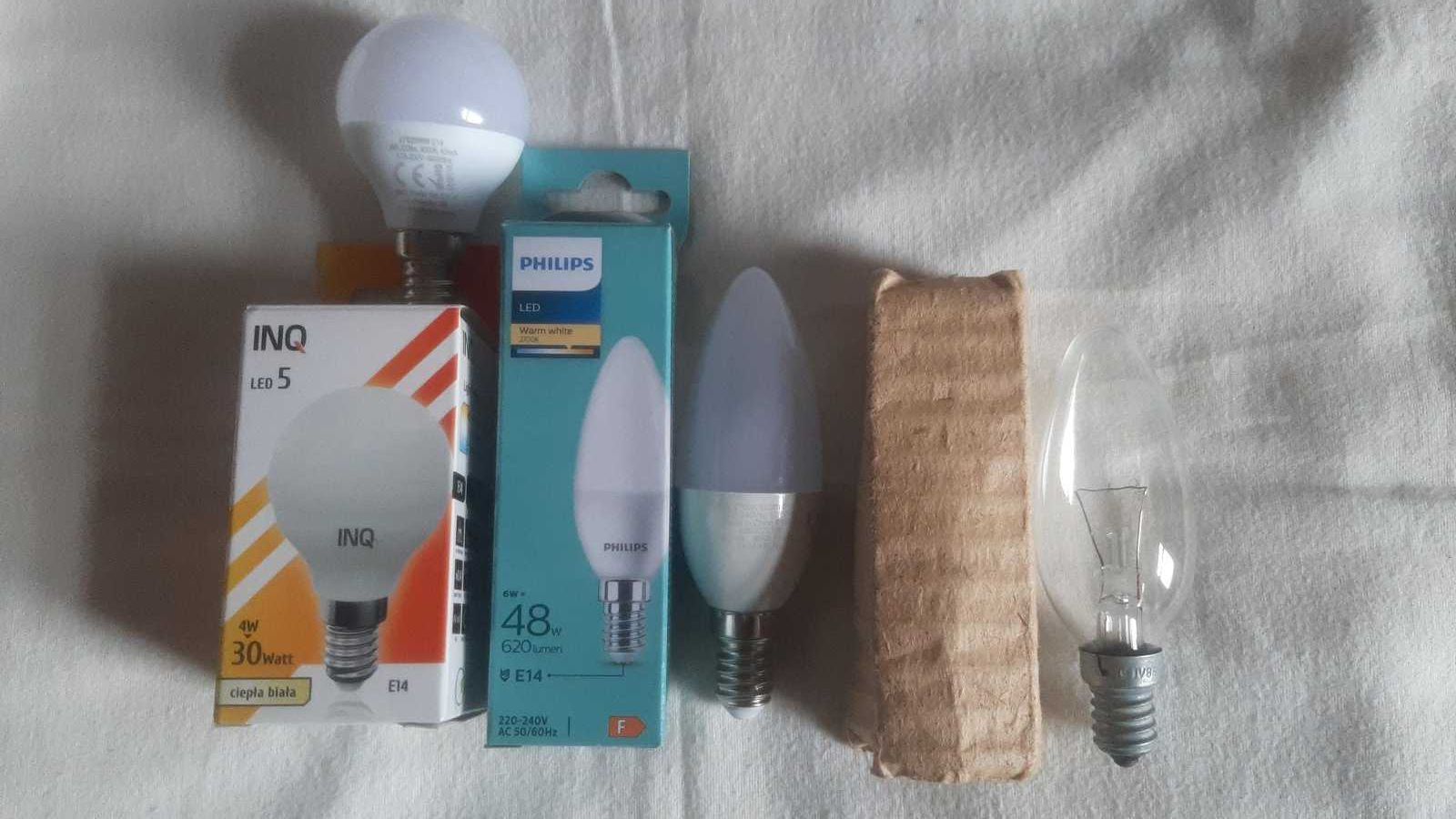 Светодиодная лампа INQ LED 5-323LM-E14-4w, Philips LED-620LM-E14-6W