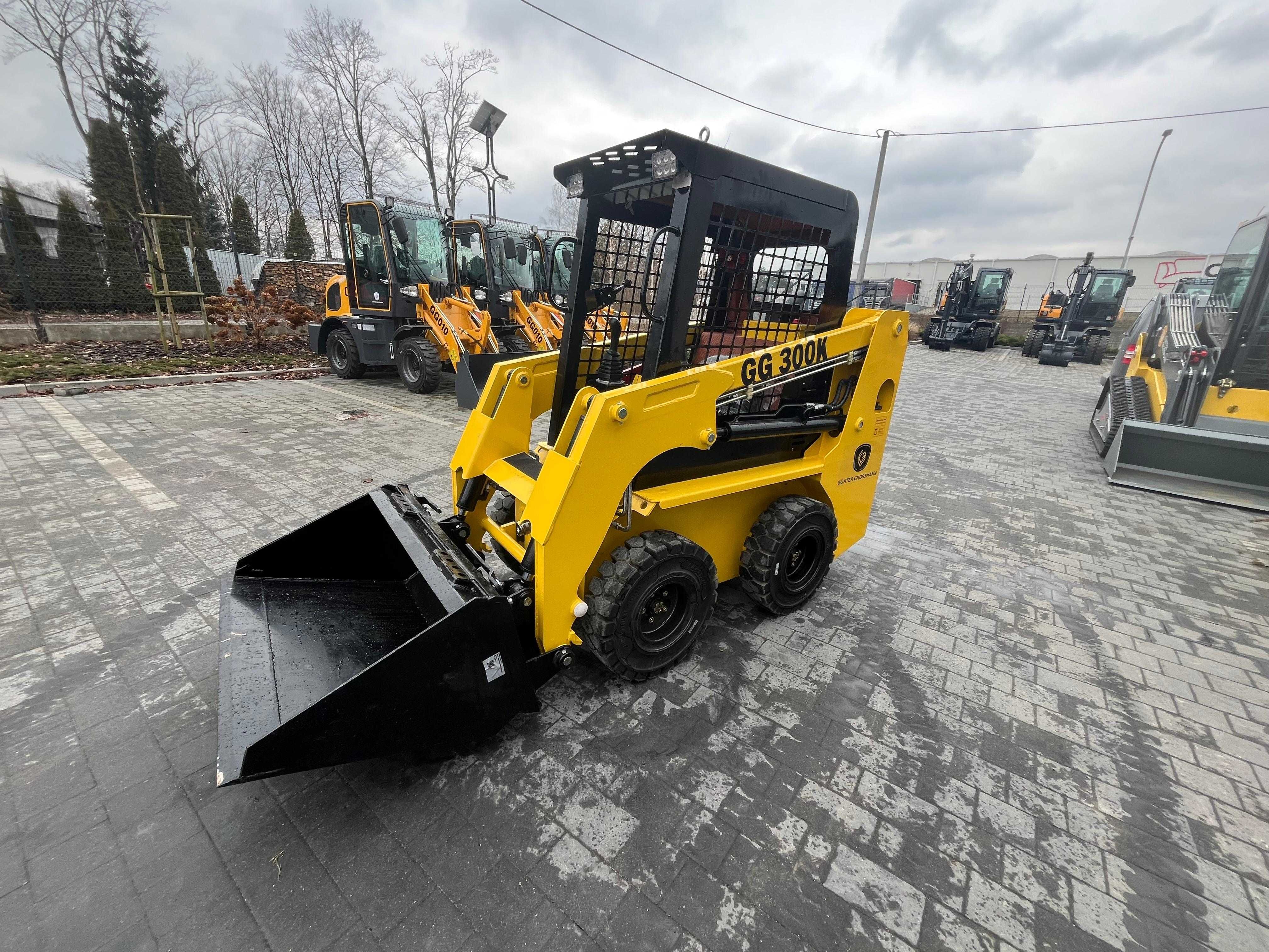 Nowa Ładowarka Gunter Grossmann GG300K . Ładowarka typu Bobcat