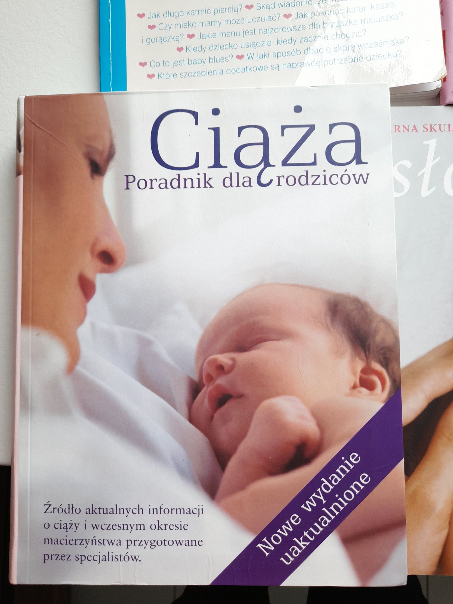 Książki tematyka ciąży i zdrowia dziecka