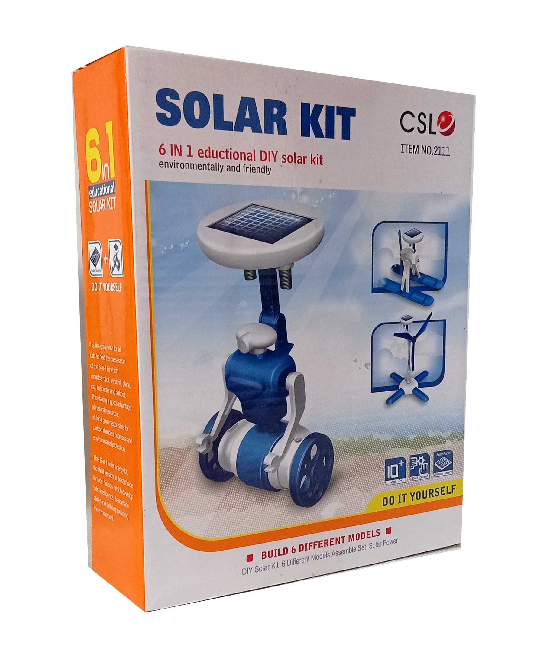 Robot solarny 6w1