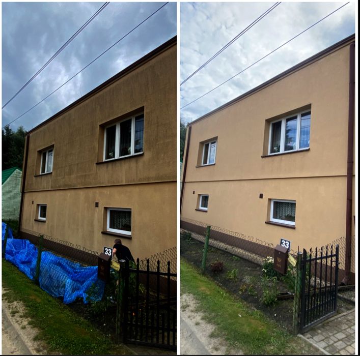 Mycie,czyszczenie kostki brukowej,ogrodzeń,elewacji
