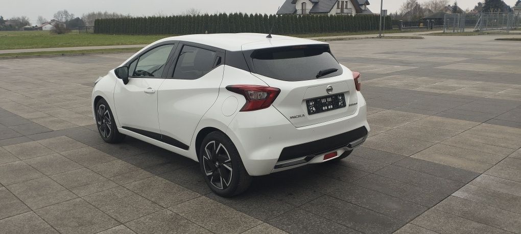 Nissan Micra K14 N-Desing 2022rok Biała perła 1.0Benzyna