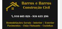 Construção, Remodelações e Manutenções