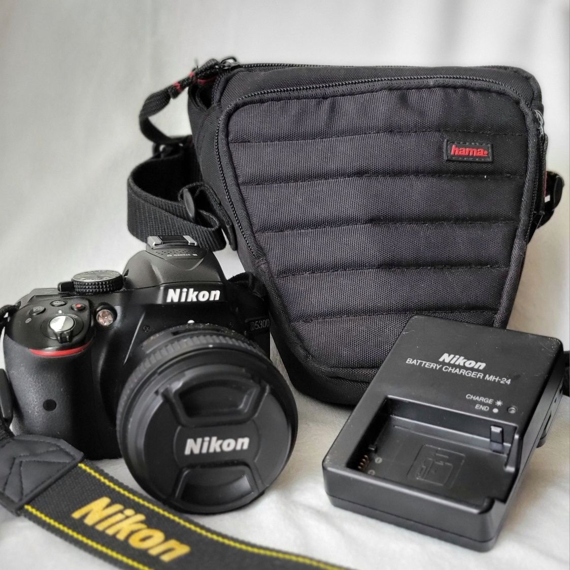 Aparat Lustrzanka Nikon D5300 Nikkor 50mm 1:1.8 G