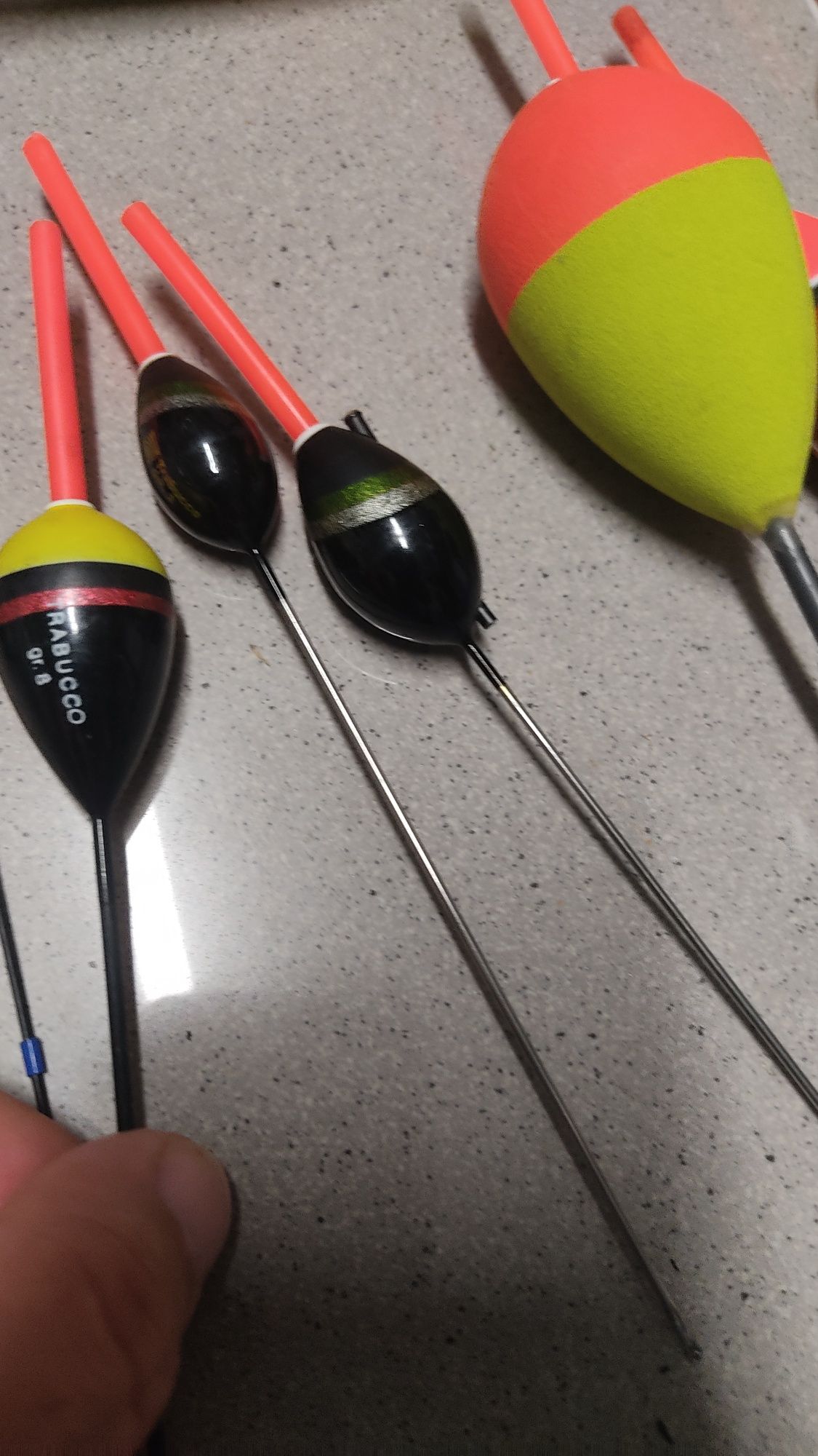 Conjunto bóias pesca