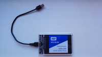 Переносной карман, USB 3.0, Western Didital Blue 250gb. 3D NAND SSD