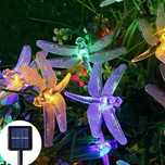 Lampki solarne WAŻKI ogród balkon altana wodoodporne 100 LED 12m