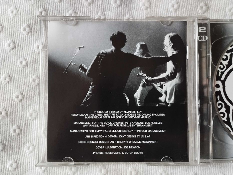 Jimmy Page & The Black Crowes – Live At The Greek - Duplo CD