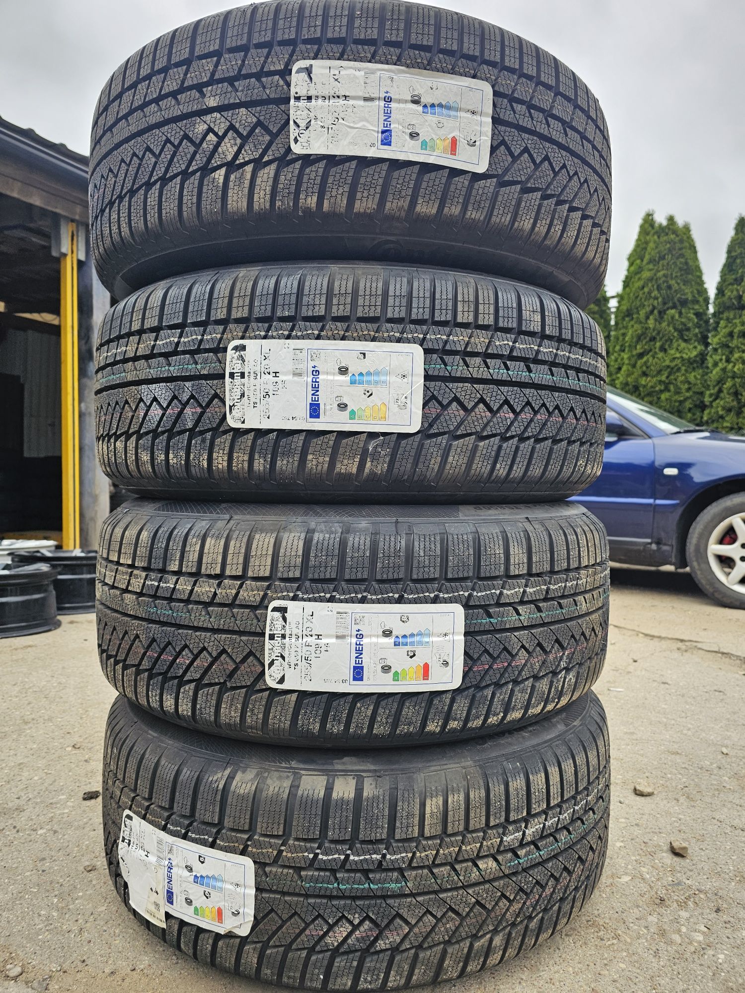 Koła Zimowe-NOWE- Audi Q7-Q8 R20 5x112-Continental 255/50/20