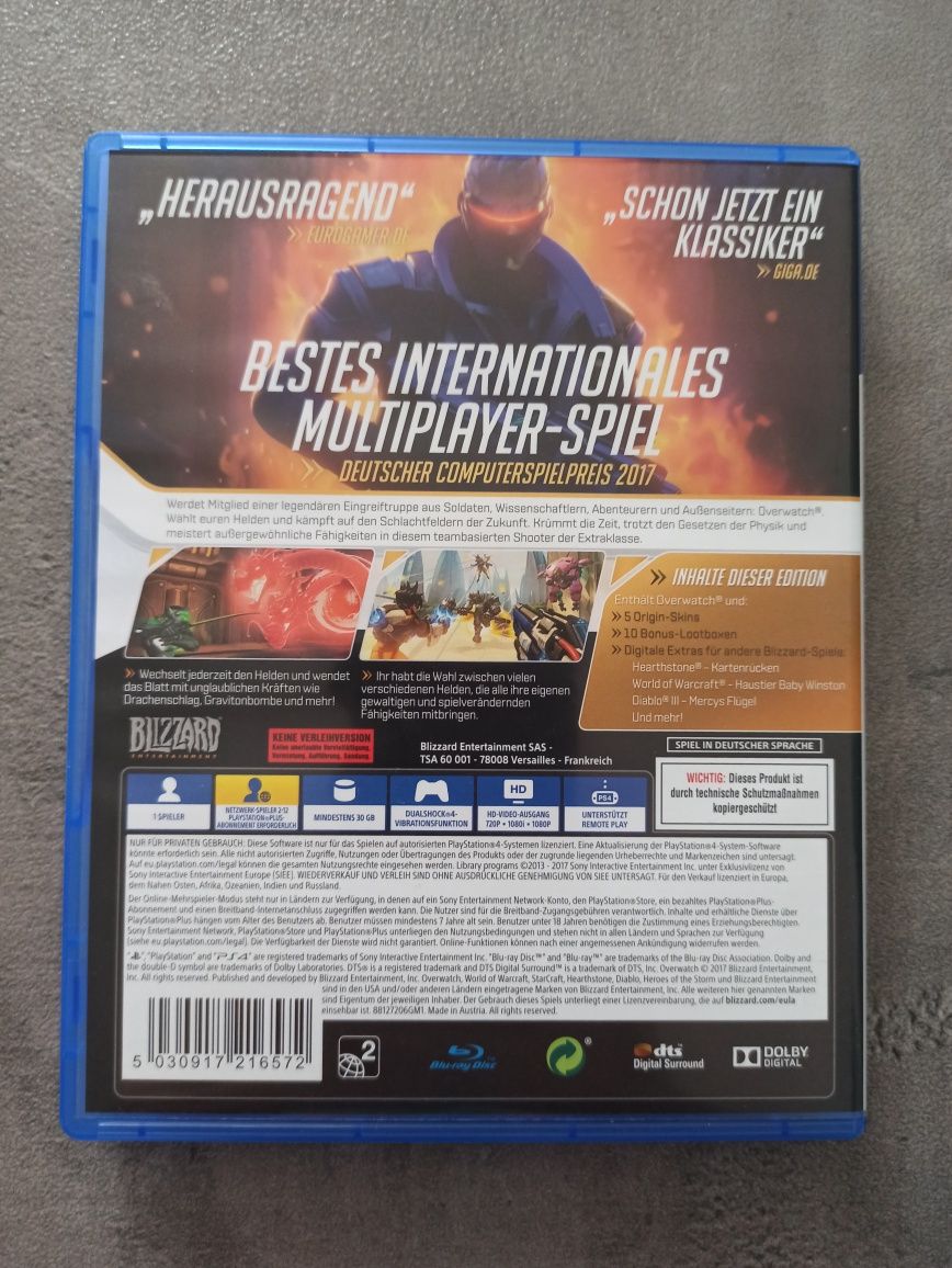 Gra Overwatch PS4