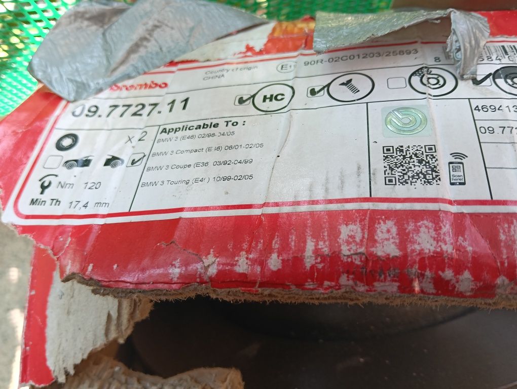 Vendo disco para BMW ventilados novos