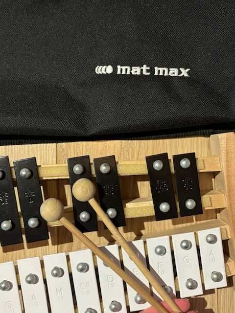DZWONKI Chromatyczne Cymbałki MATMAX plus pokrowiec