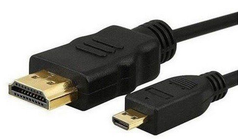 Cabo HDMI / Micro HDMI (Tipo D) - 2 m - Versão 1.4 (NOVOS)