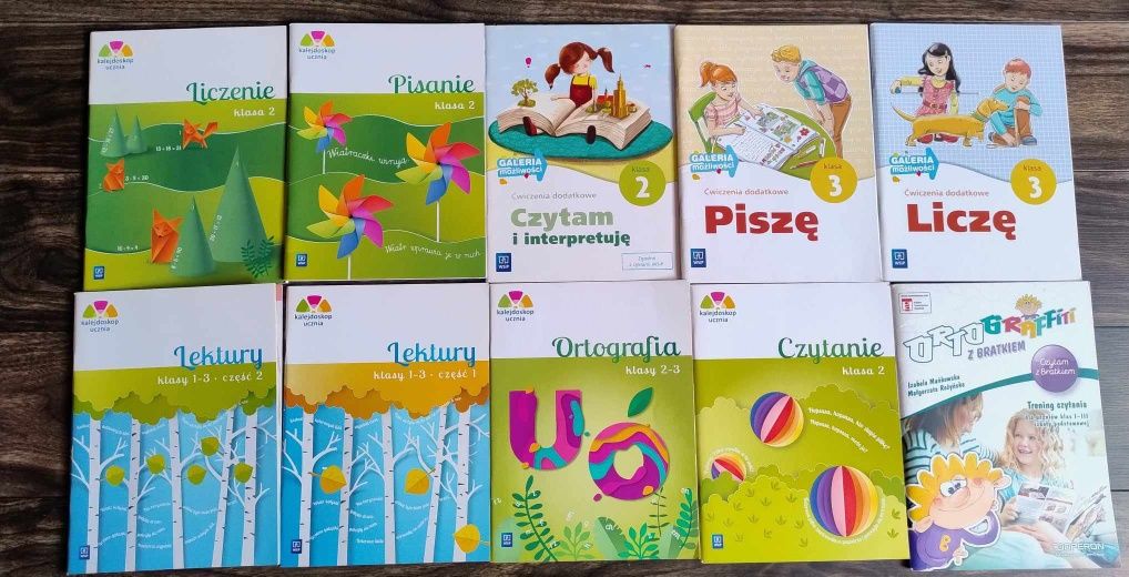 Ortogragfiti z Bratkiem Kalejdoakop ucznia .Książki edukacyjne do klas