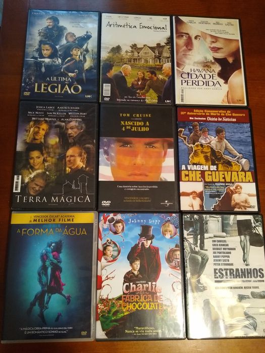 DVDs diversos clássicos