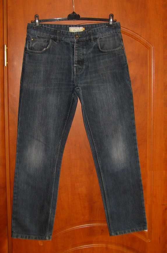 spodnie jeansowe jeansy męskie 34/31