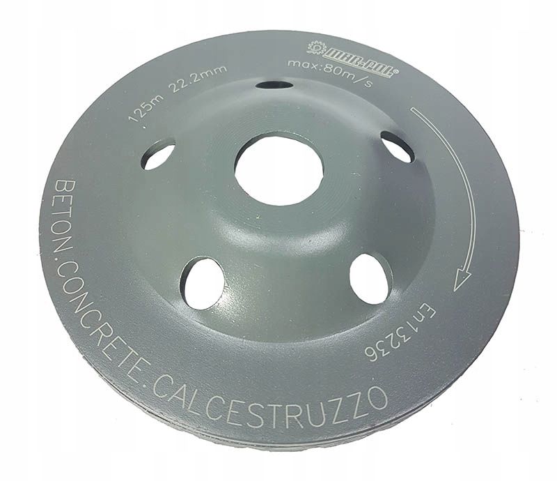 Tarcza Diamntowa do Szlifowania Betonu 125mm TURBO