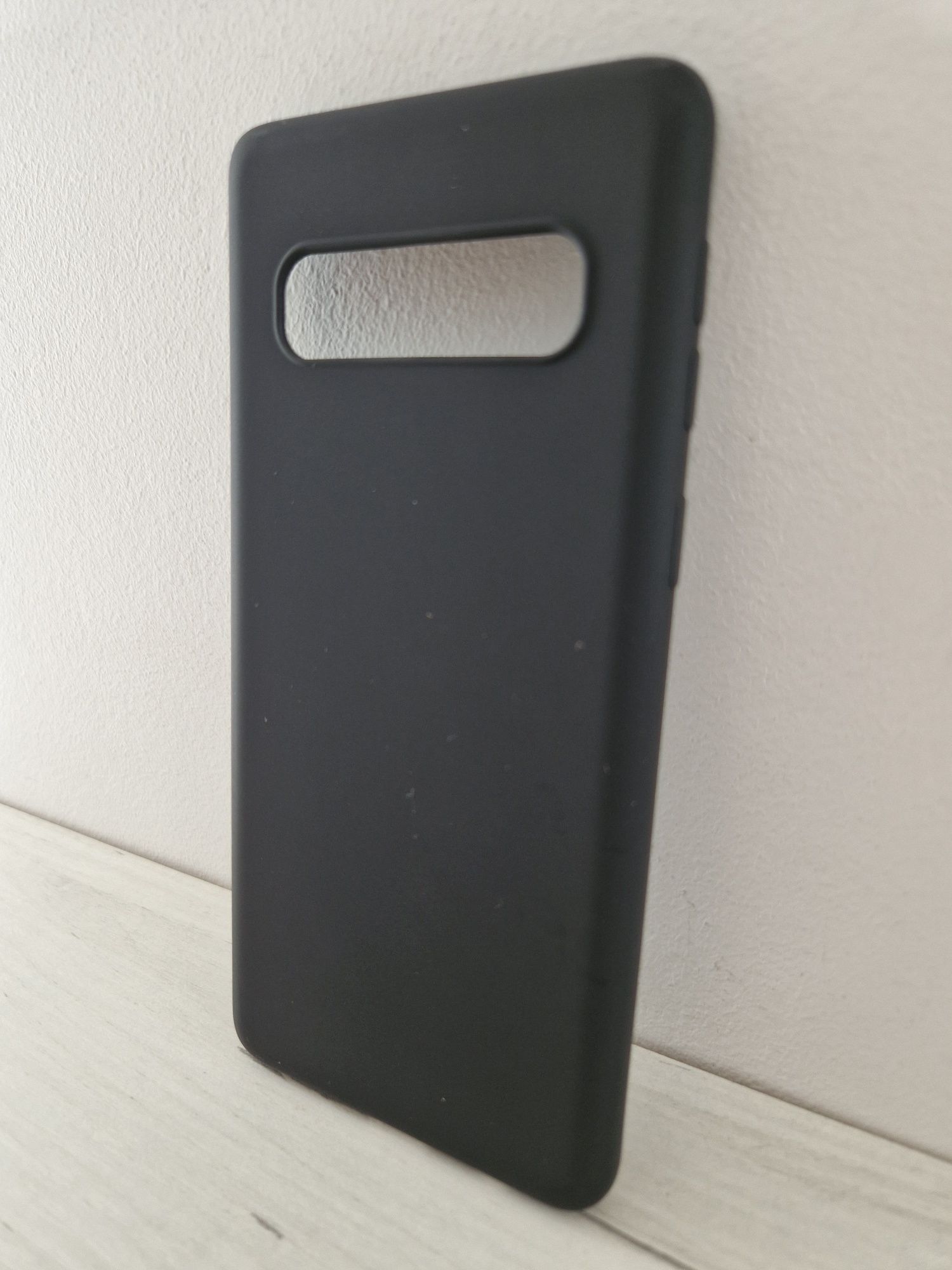 Back Case MATT do SAMSUNG GALAXY S10 Plus Czarny