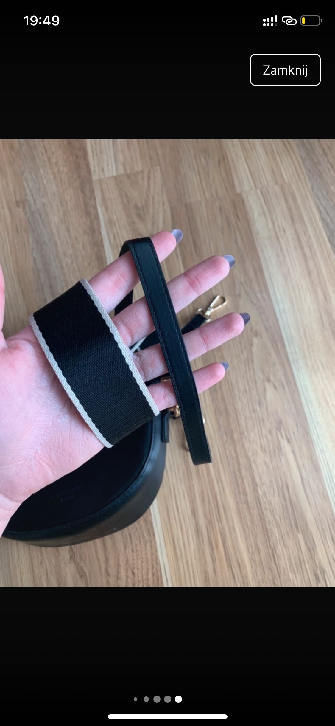 torebka crossbody z dwoma paskami

Nowy