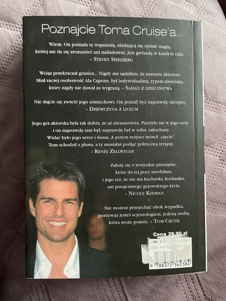 Książka Tom Cruise nieautoryzowana biografia A.Morton