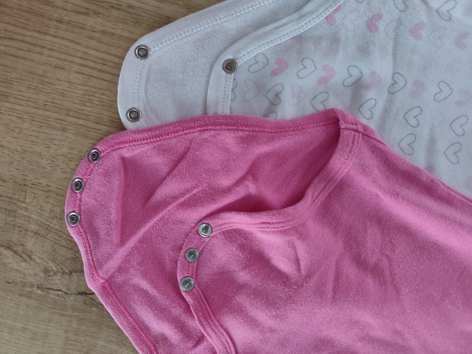 Body dziewczęce z krótkim rękawem rozmiar 86 Cool Club