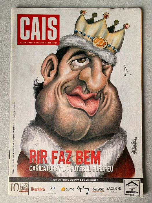 Rir Faz Bem: Caricaturas do Futebol Europeu