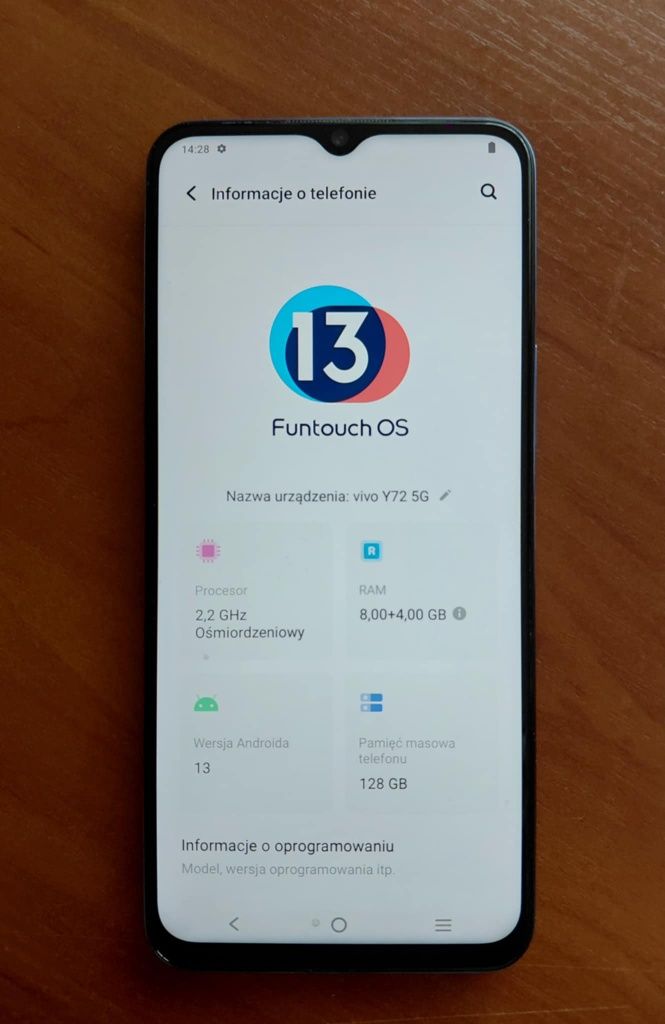 Sprzedam Vivo y72 5g