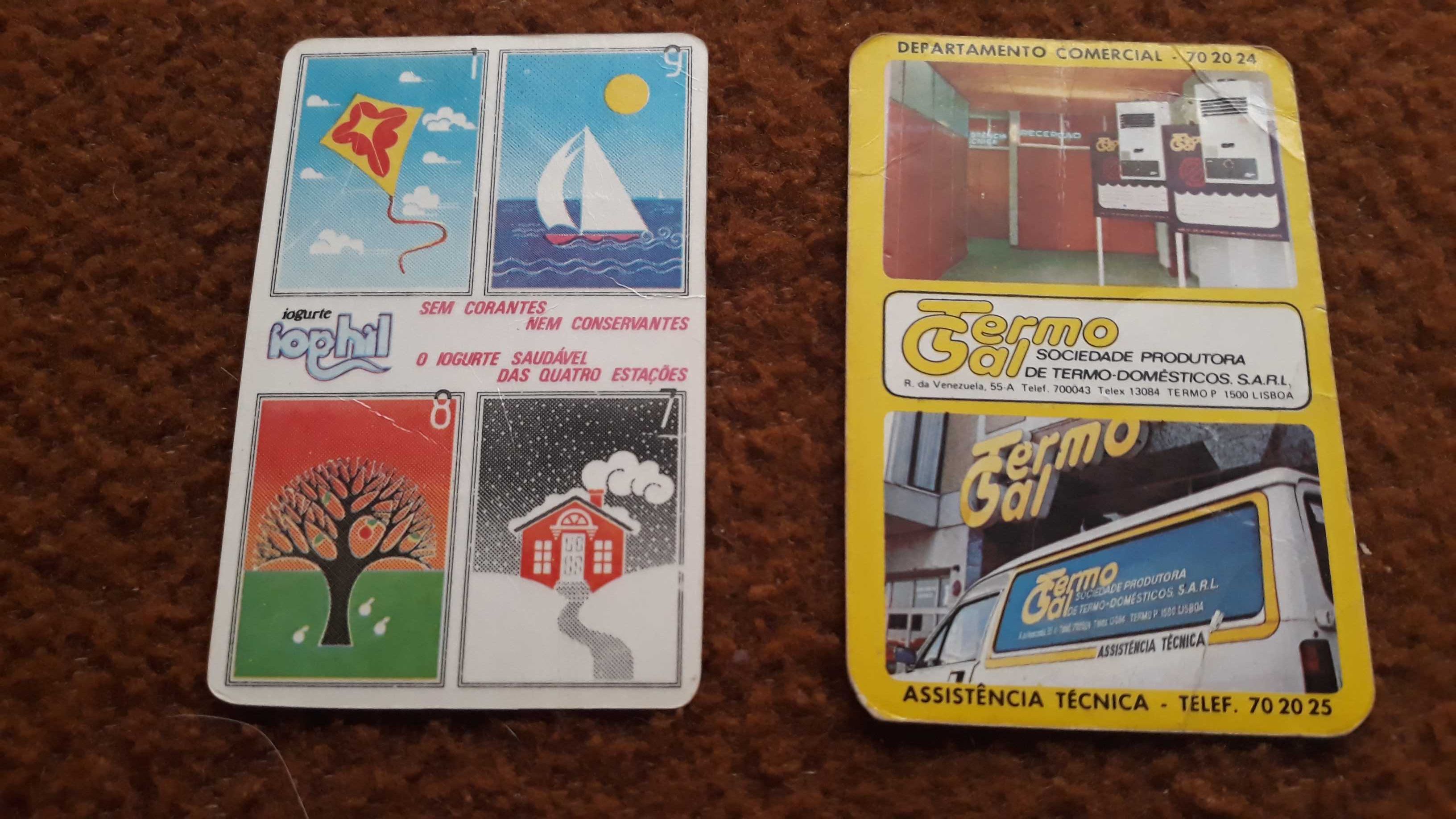 Calendários de bolso - lote 2 / 4 - portes incluídos