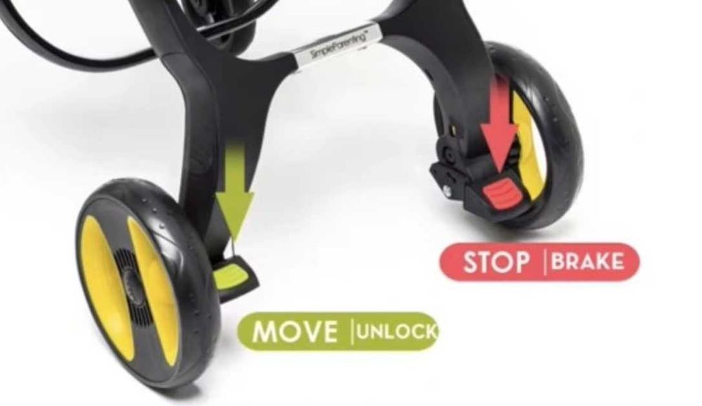 Lekki Wózek 3w1 FLEXI Wielofunkcyjny Nosidełko Bambus