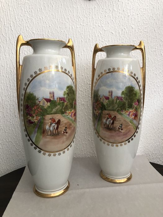 Par de anforas fabrica de Sacavem