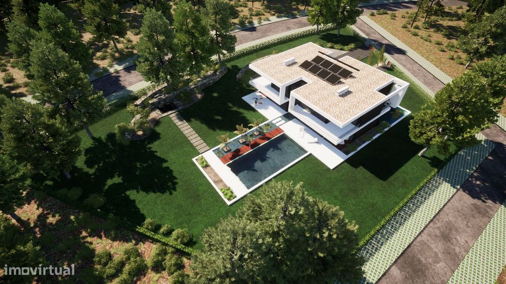 Lote 2800m2 localizado na Herdade da Aroeira com excelente orientação