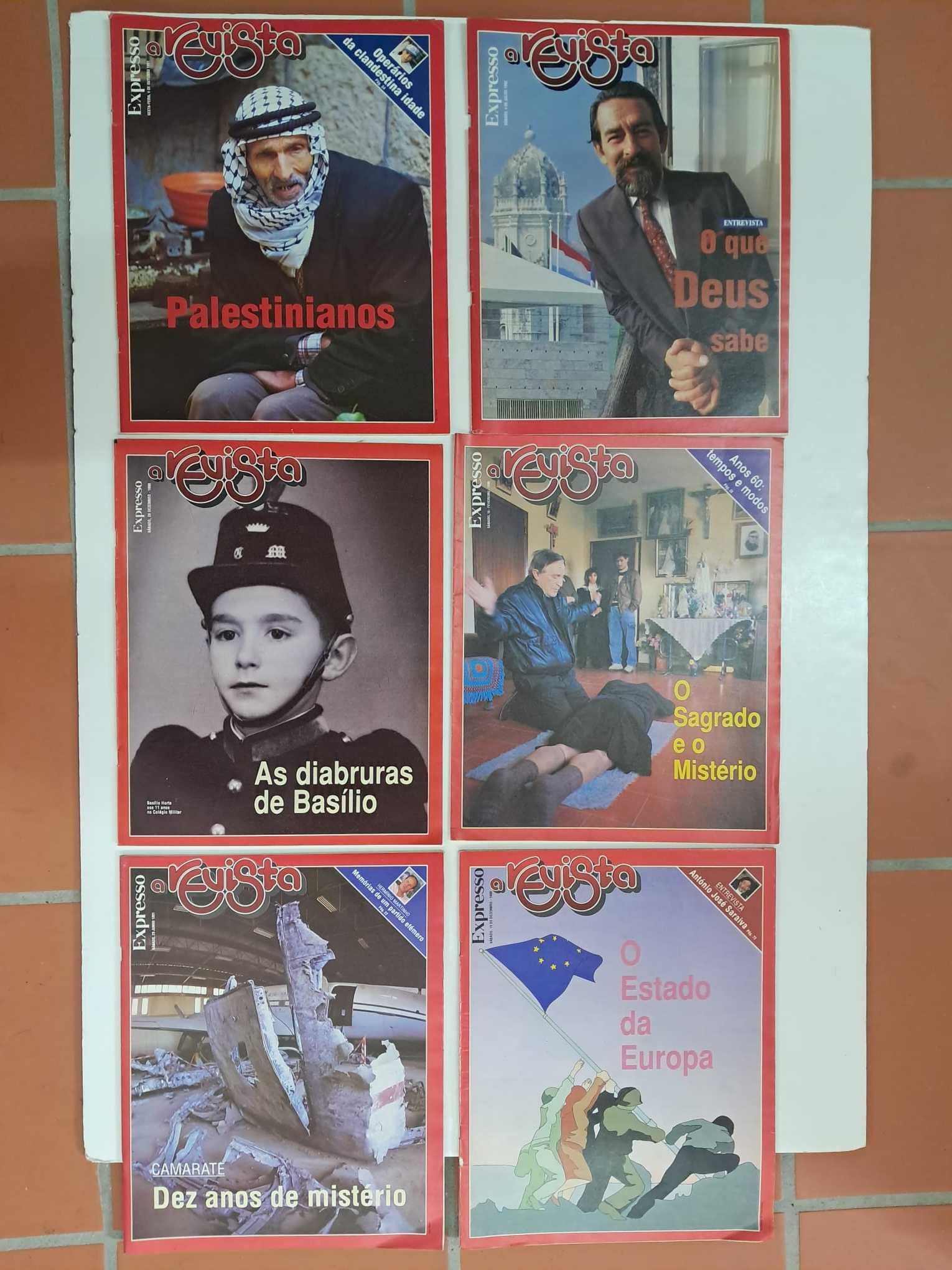 114 Revistas Suplemento do jornal EXPRESSO - 1990 até 2001