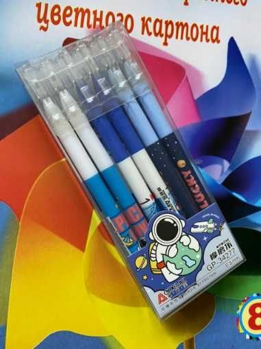 Наборы по 84 грн - Ручка "пишет-стирает" - 8 ВИДОВ - аніме мультики