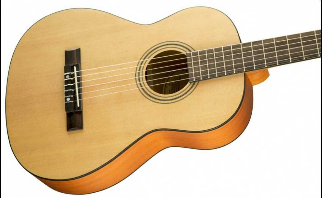 Guitarra Clássica Fender 3/4 ESC 80 Educacional Estudante.