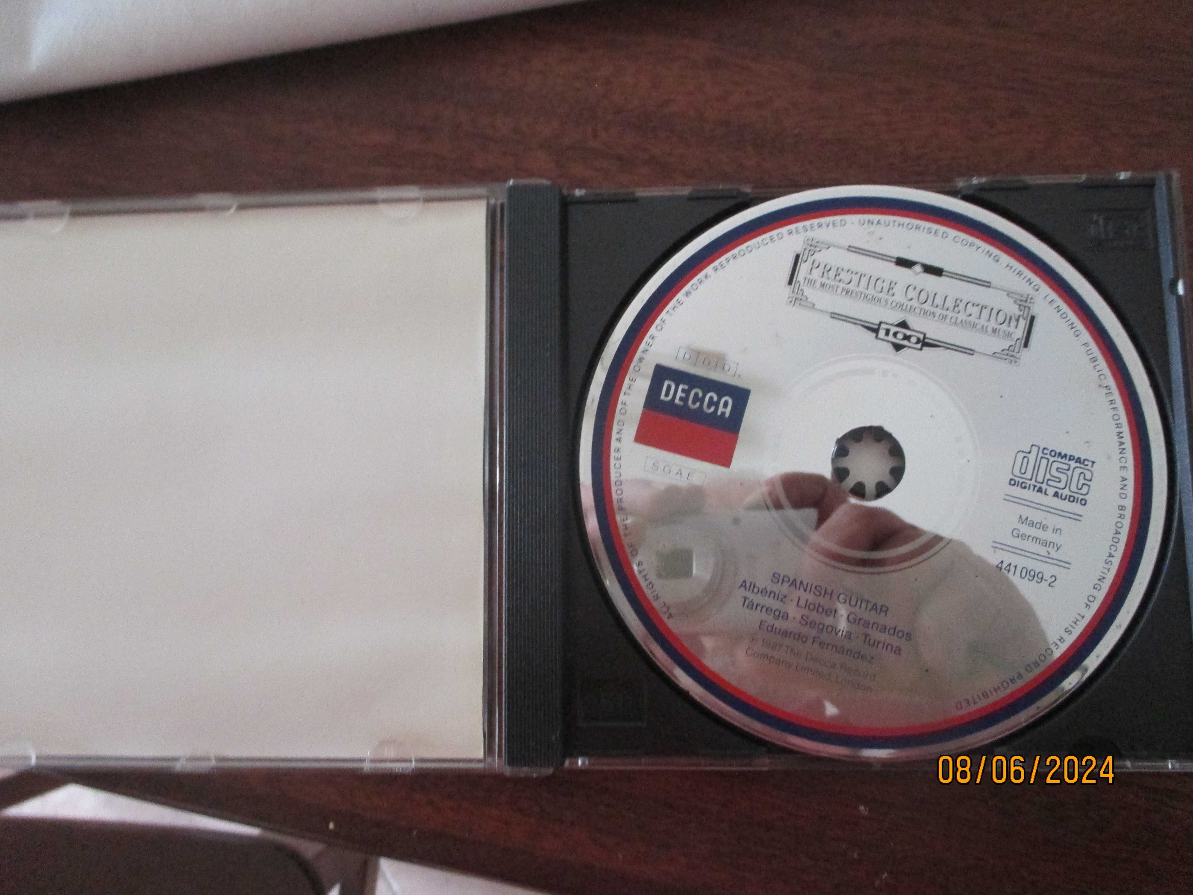 2 cd's Prestige Collection - Spanish guitar e Bartok