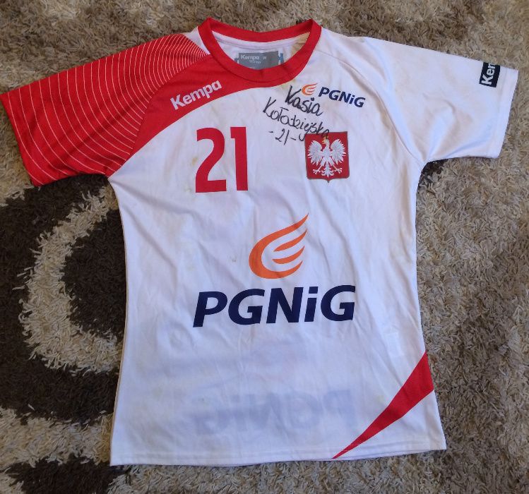 Koszulka meczowa Kempa Reprezentacji Polski Piłka Ręczna Kołodziejska