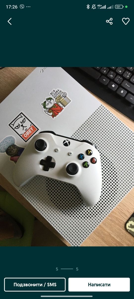 Продам Microsoft Xbox one s 1 tb