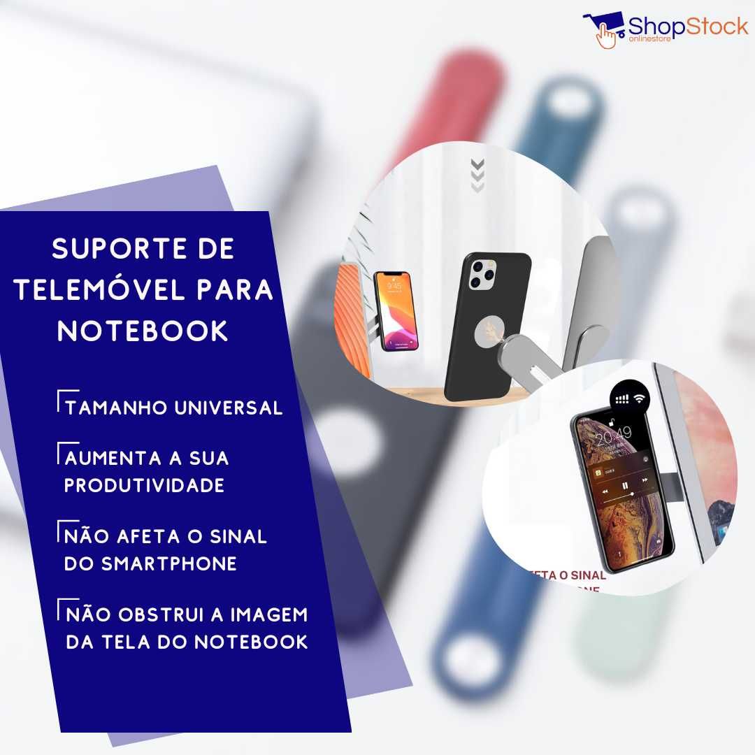 Suporte De Telemóvel para Notebook