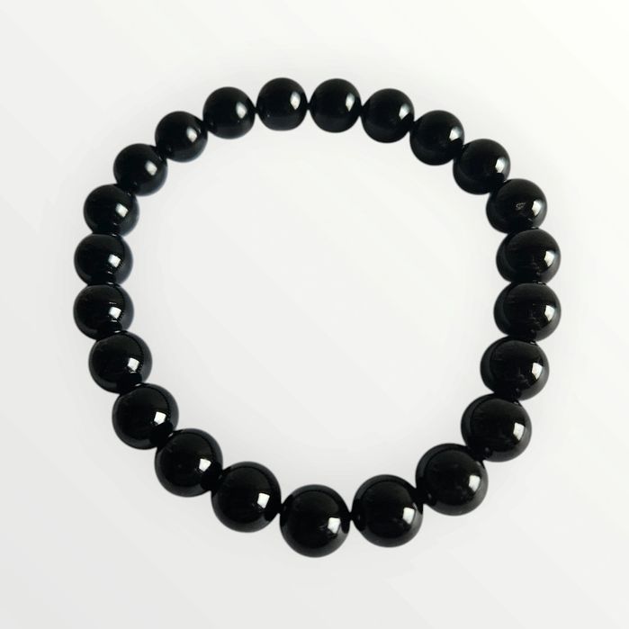 Pulseira Turmalina Negra 8mm