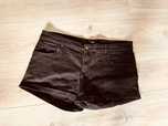 Czarne jeansowe szorty H&M r. 42