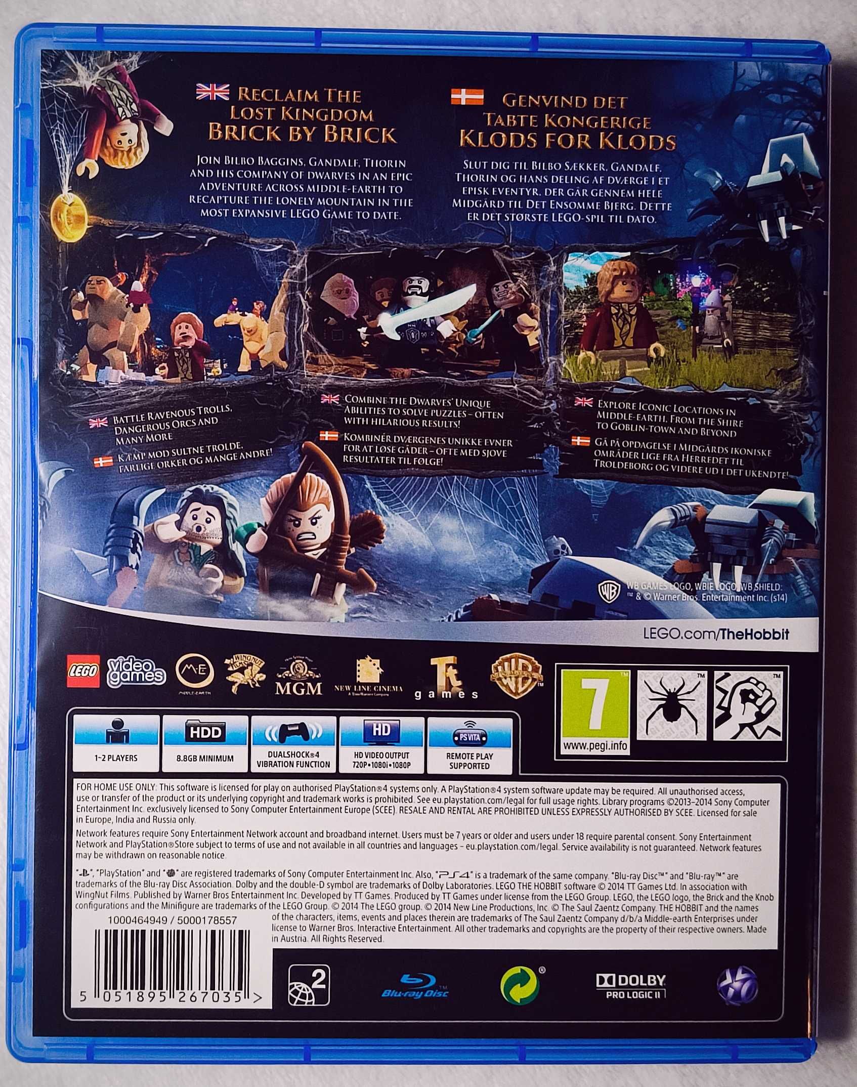 LEGO The Hobbit PL Napisy PS4